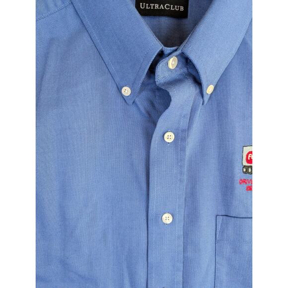 Frito Lay Trucker Shirt Mens XL Blue Logistics Employee Uniform Short Sleeve - Picture 8 of 16